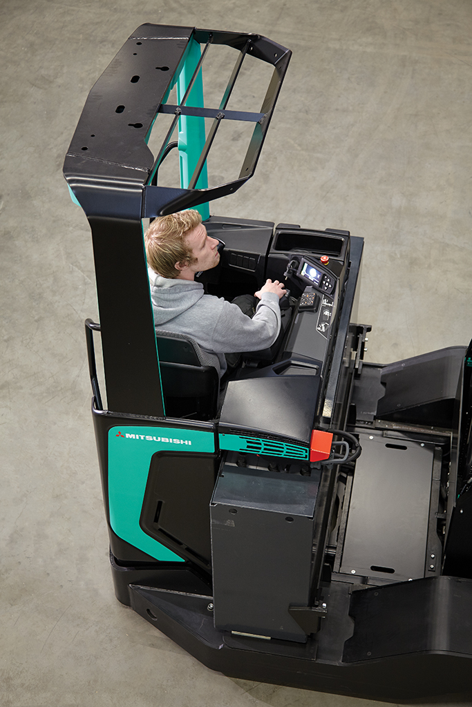 Chariot à mât rétractable multidirectionnel - Sensia Mitsubishi RBM20-25N2 - 2 à 2,5 tonnes - Levage jusqu'à 10m_6