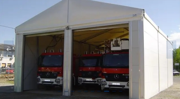 Tente logistique et de maintenance - Entretien de véhicules et stockage d'avions pour missions humanitaires - HTS TENTIQ GMBH_6