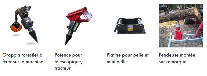 Fendeuse à vis 6.2 Roli LASCO - Moteur Parker - Fendage jusqu'à 200 cm et 70 cm de diamètre_6