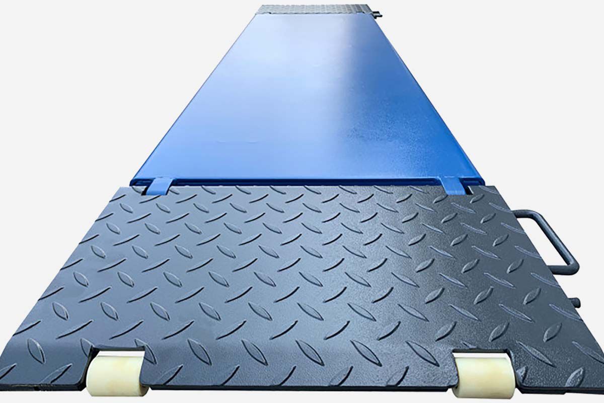 Pont élévateur à ciseaux mobile 4 tonnes 