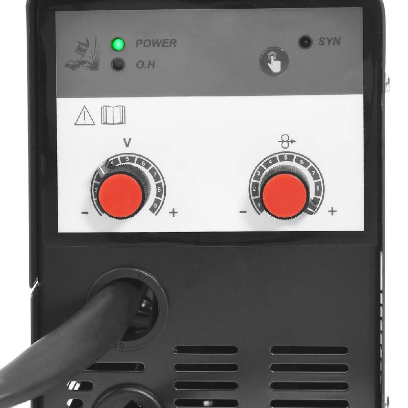 Vidaxl machine à souder à flux sans gaz mig 120a 153092_6