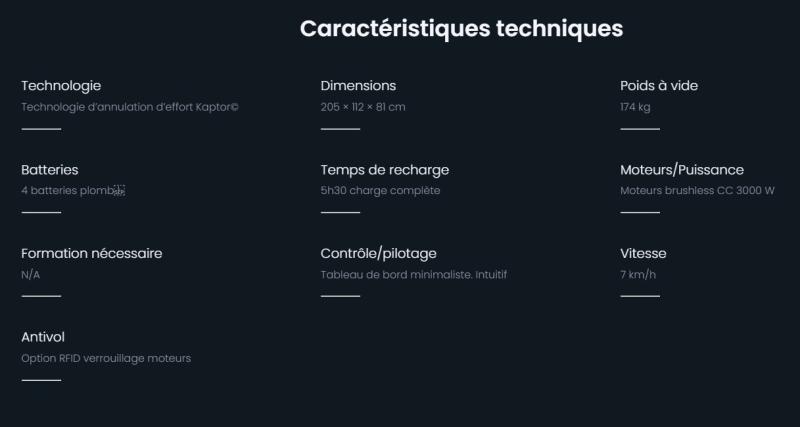 K-RYOLE Kros Builder 250 Chariot à main électrique_6
