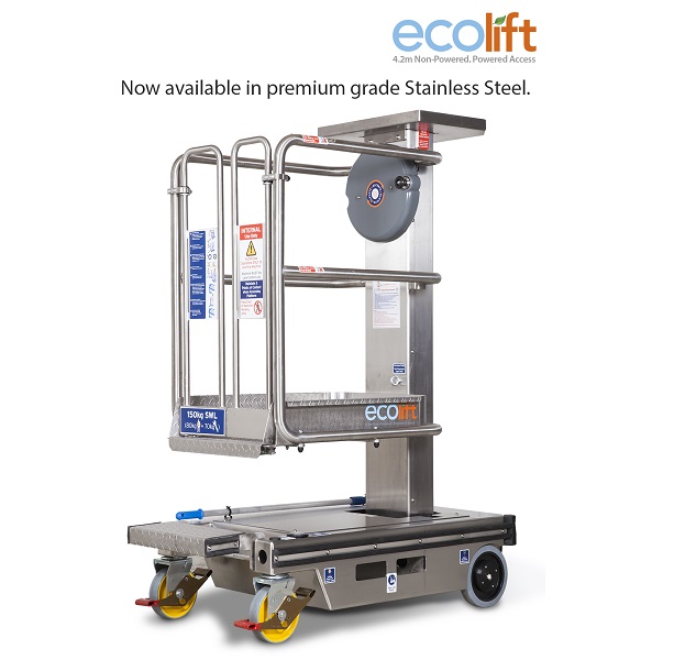 Nacelle entièrement manuelle jlg ecolift à faible hauteur_6