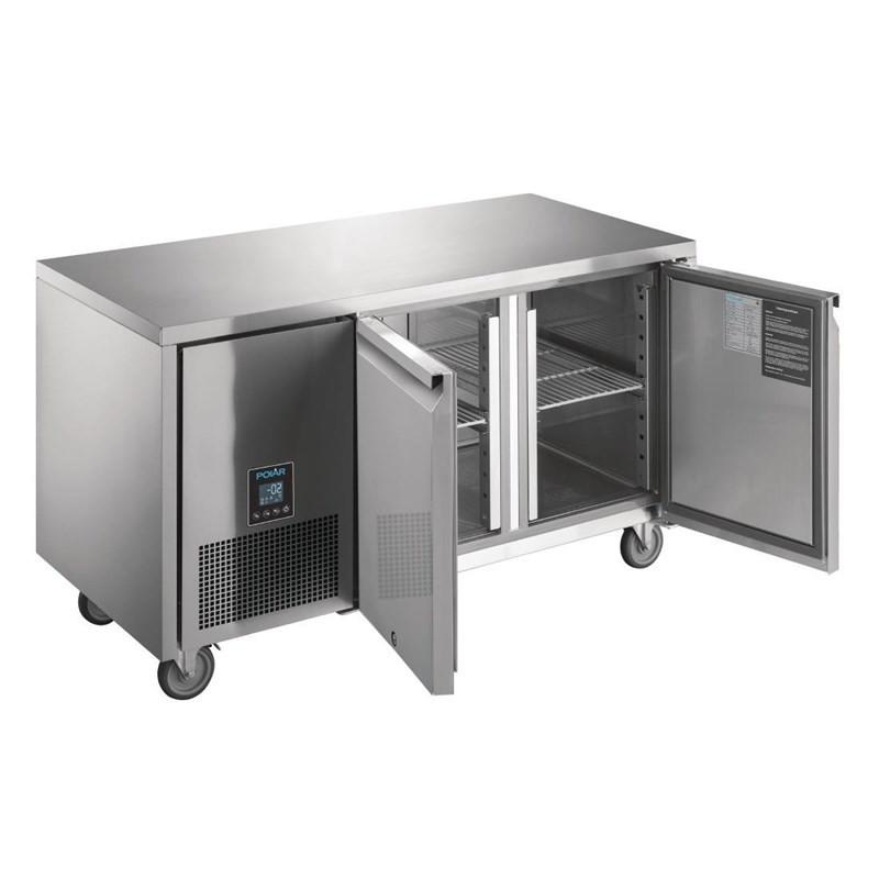 Table réfrigérée positive 2 portes Serie U Premium 267L UA005 Polar_6