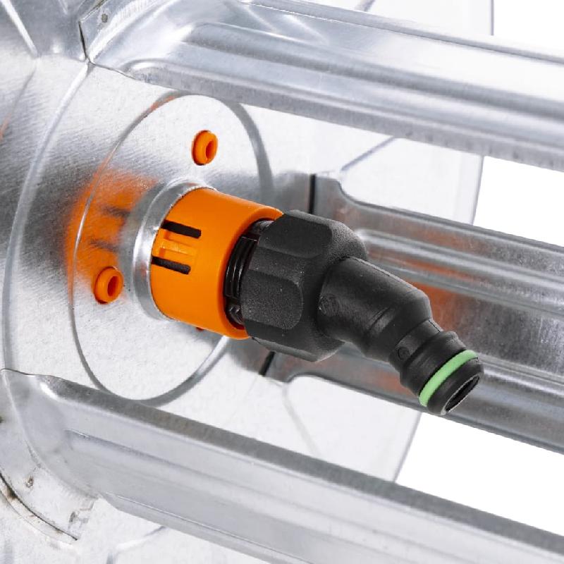 Vidaxl enrouleur de tuyau mural pour tuyau de 50 m 1/2