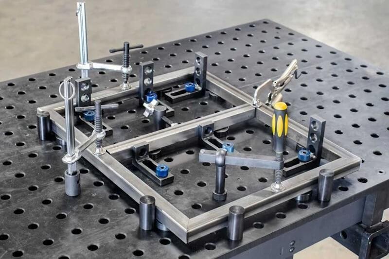 Table de soudage Rhino 1500x750mm Ø16mm + Kit 66 Accessoires_6