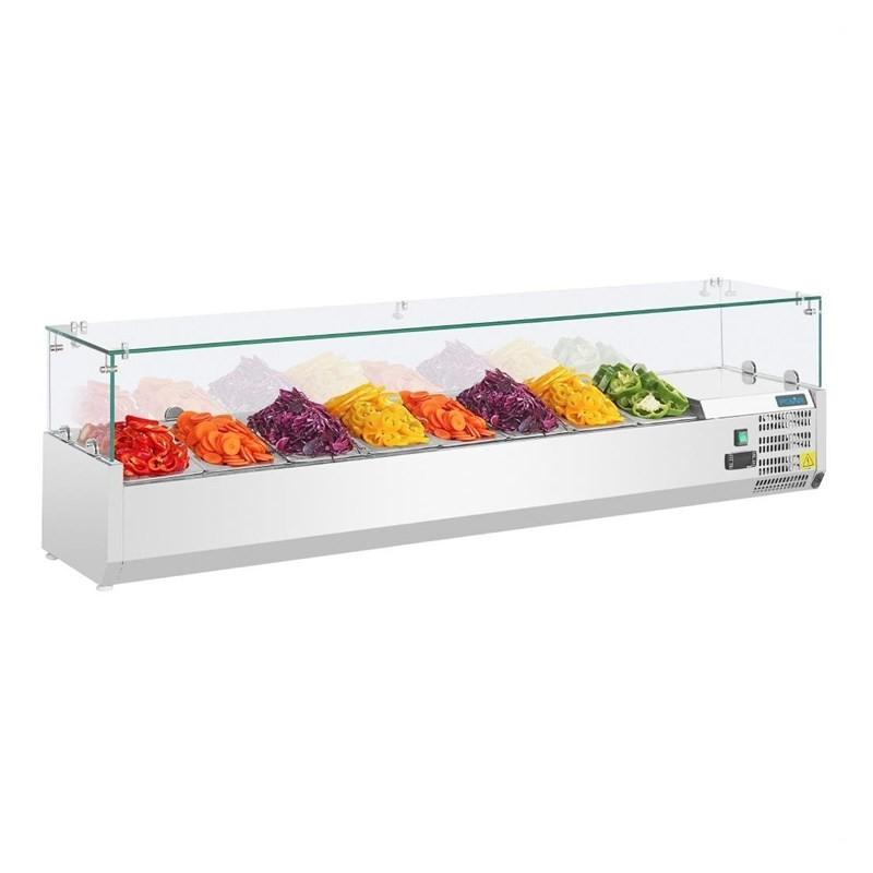 Saladette réfrigérée 8 bacs GN 1/3 Série G GD877 Polar_6