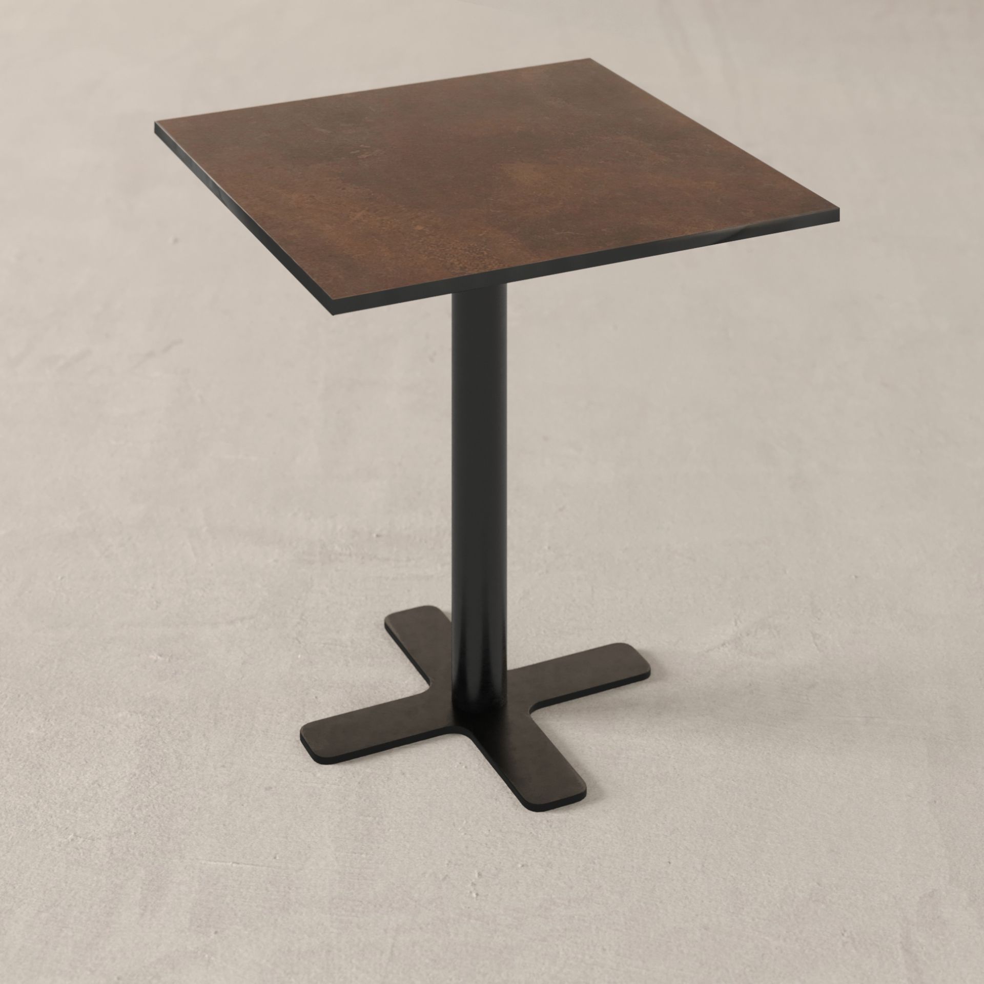 Table Amsterdam pour restaurant - Piétement en fonte - Plateaux personnalisables - Produit européen_6