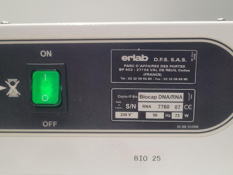 Hotte pcr dynamique erlab biocap rna dna_6