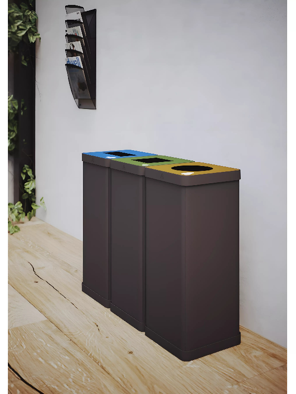 Poubelle de tri sélectif et recyclage pour papiers_6