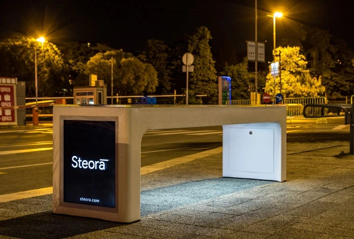Banc Urbain Intelligent Connecté STEORA ** La gamme **_6