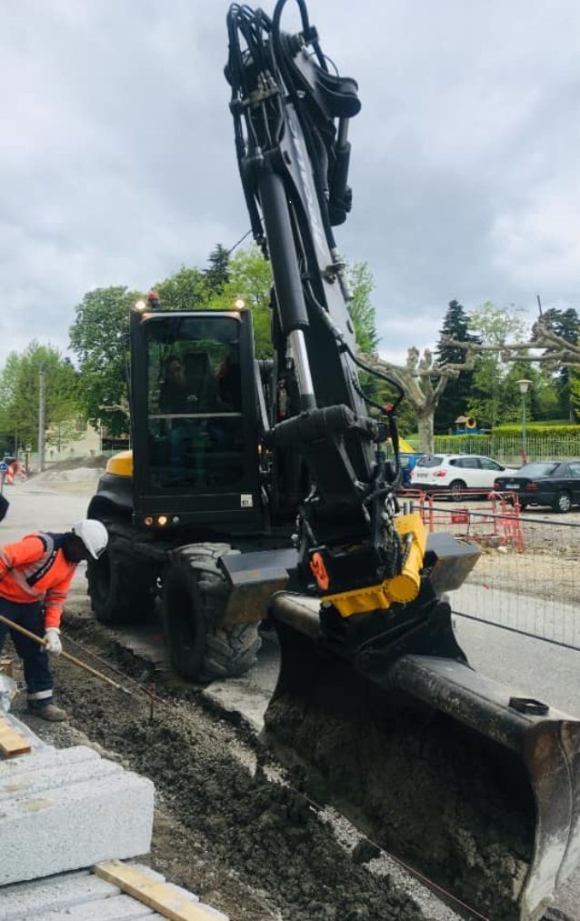 Roto-one pour pelle 12 - 19 tonnes - Rotation HKS - Adaptable à toutes attaches rapides_6