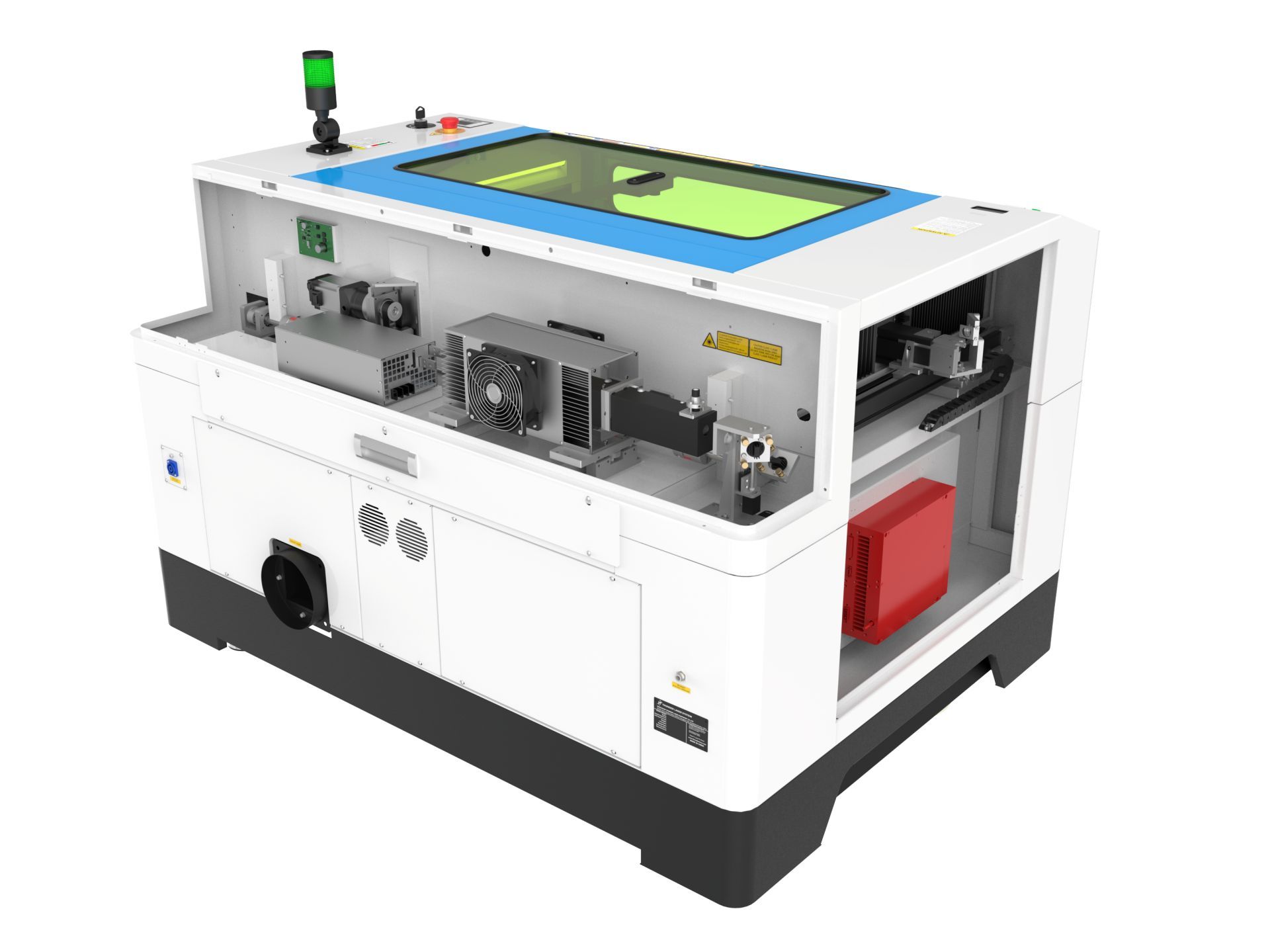 Machine de Découpe / Gravure Laser Grand Format Hybride de Classe 1 - THUNDER LASER - Titan Pro_6
