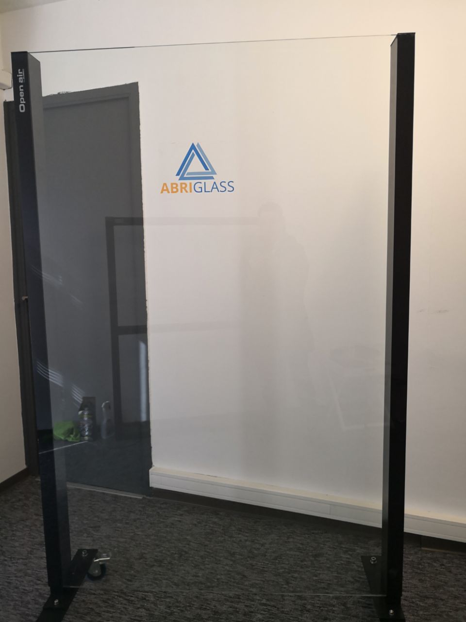 Paravent fixe glass wall pour terrasse chr_6