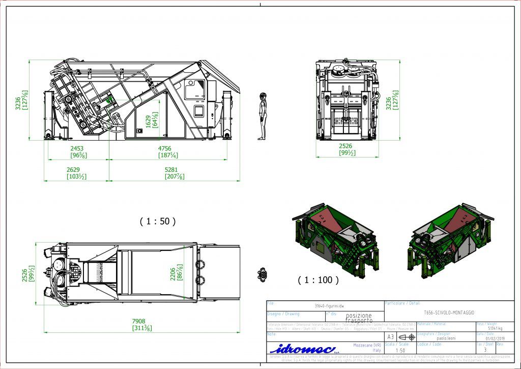 Cisaille inclinée IDROMEC GS 650 - hydraulique, moteur diesel Cummins Tier 5, force de 650 tonnes_6