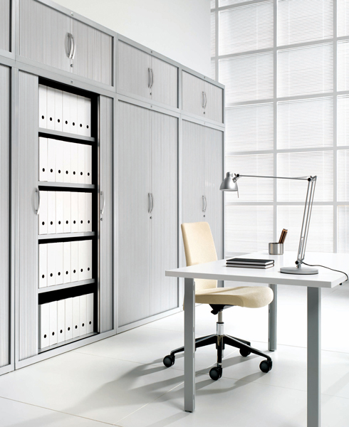 Armoire  à rideaux de structure haute  ou  basse : une solution clé en main pour l'archivage des documents professionnels_6