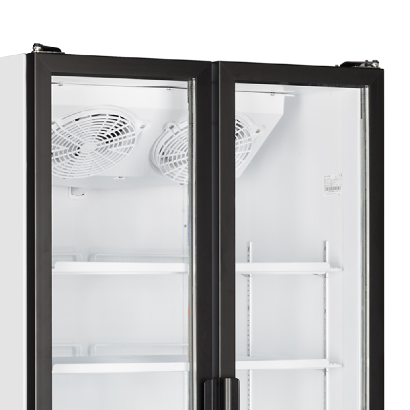 Vitrine réfrigérée FS - 2 ou 3 portes - Cadre aluminium noir - Froid ventilé - Référence FS890H_6
