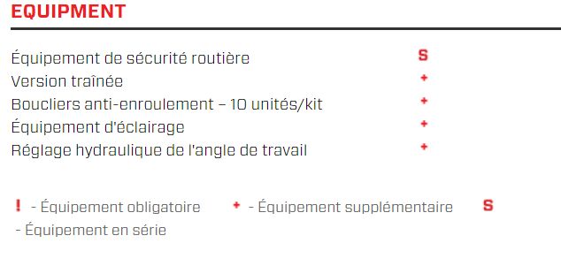 Machine SIP Spider 900/8 avec largeur de travail de 8,80 m pour terrains variés