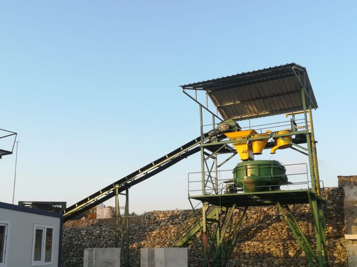 Centrale à béton fixe 30 m³ - Mélangeur planétaire 0.75 L - Idéale pour vos chantiers_6