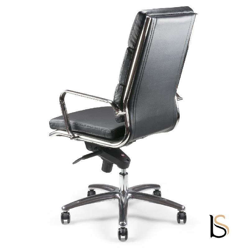 Fauteuil de Direction ETAN H - ACT' - cuir noir_6