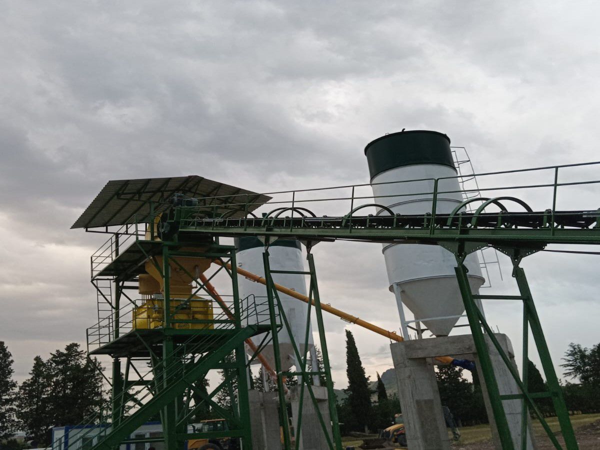 Centrale à béton fixe 90 m³ - Mélangeur 2250L - Trémie 3x15=45 m³ - Garantie 3 ans_6