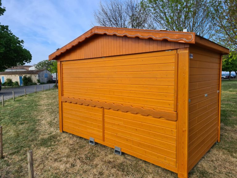 Chalet en bois pliable de 4 mètres de façade pour vos événements  d'intérieur_6