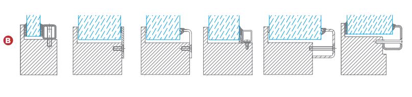 Porte simple et double sur mesure avec pare-balles - fb6 - ftqm 0051_6