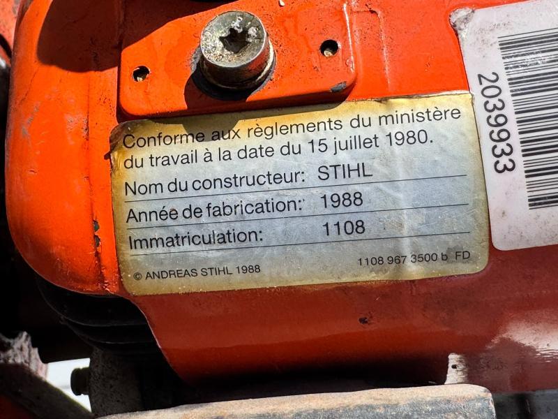 Stihl Typ 4308 Tarière thermique 280mm - NET DE TVA_6