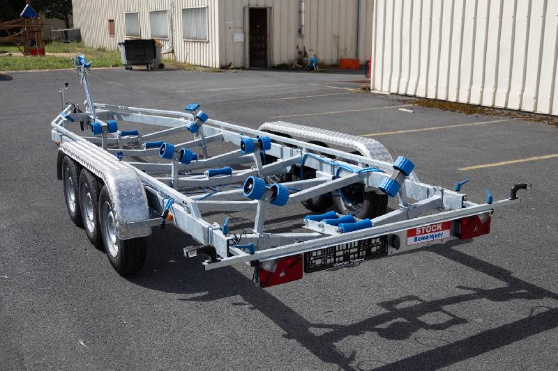 7m80-2m20 3x1350kg - VLEMMIX - Remorque Porte-Bateau_6