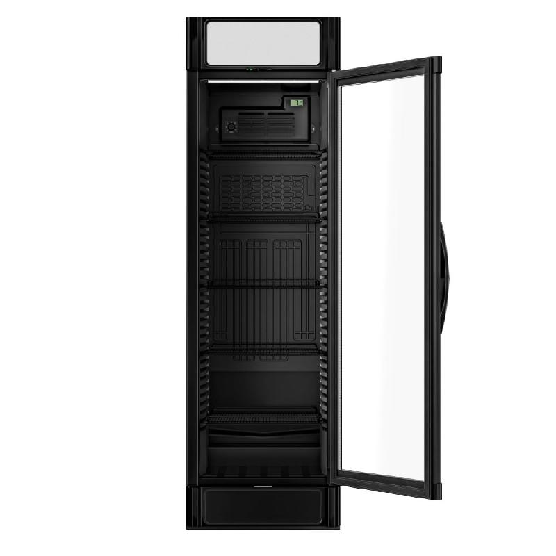 Armoire à boissons noire porte battante avec canopy - 347L_6
