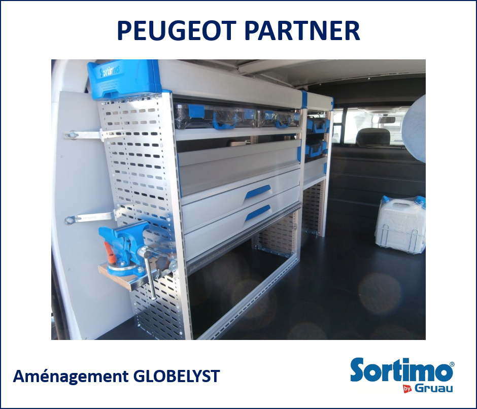 Équipement sur-mesure pour Peugeot Partner