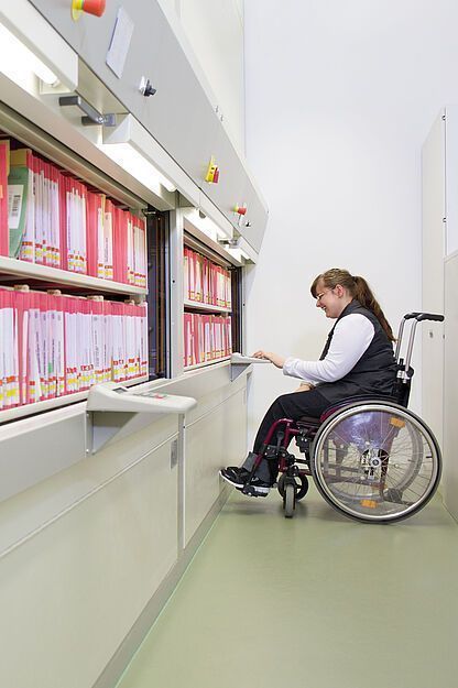 CLASSEUR ROTOMAT® Hanel, armoire automatisée rotative pour l'administration et la gestion des dossiers_6