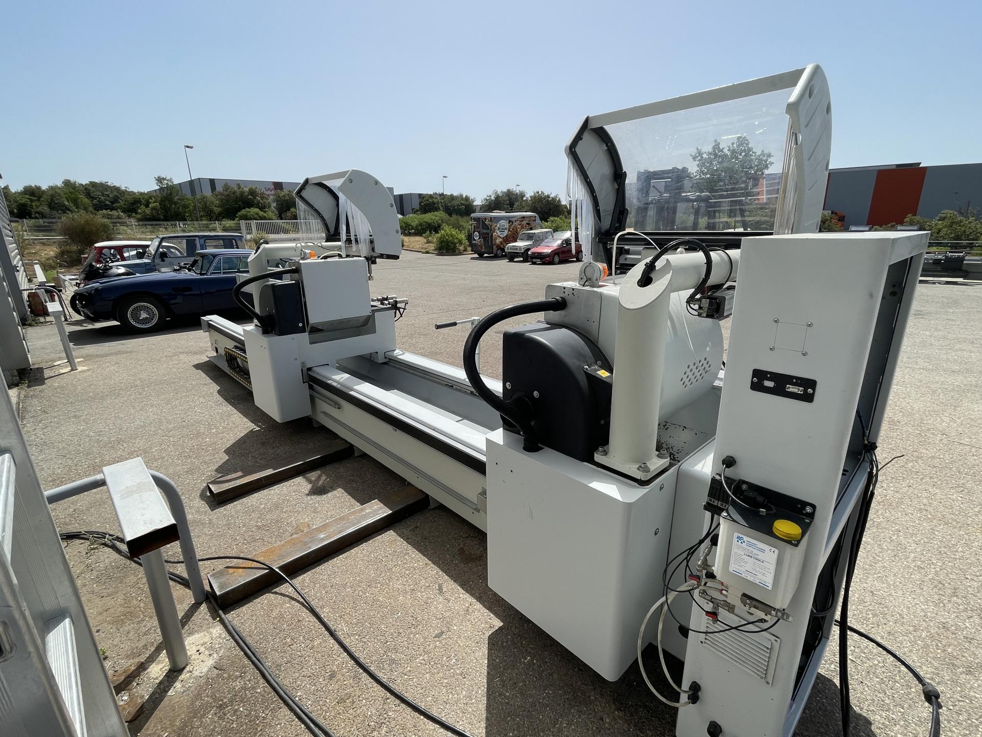 Tronçonneuse à double têtes avec lames Ø 500 mm, déplacement motorisé et inclinaison contrôlée électroniquement - Occasion - type BLITZ 50 THETA B - marque FOM_6