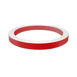 Plafonnier circulaire LED 100W - Éclairage direct/indirect - Style épuré et moderne - OLONDA 2 1500 - Diamètre 1500 mm_6