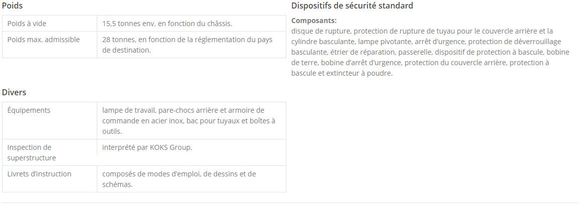 Ecovac Trailer - Remorque hydrocureur KOKS - citerne inox 23 m3 - sans réservoir d’eau de service_6