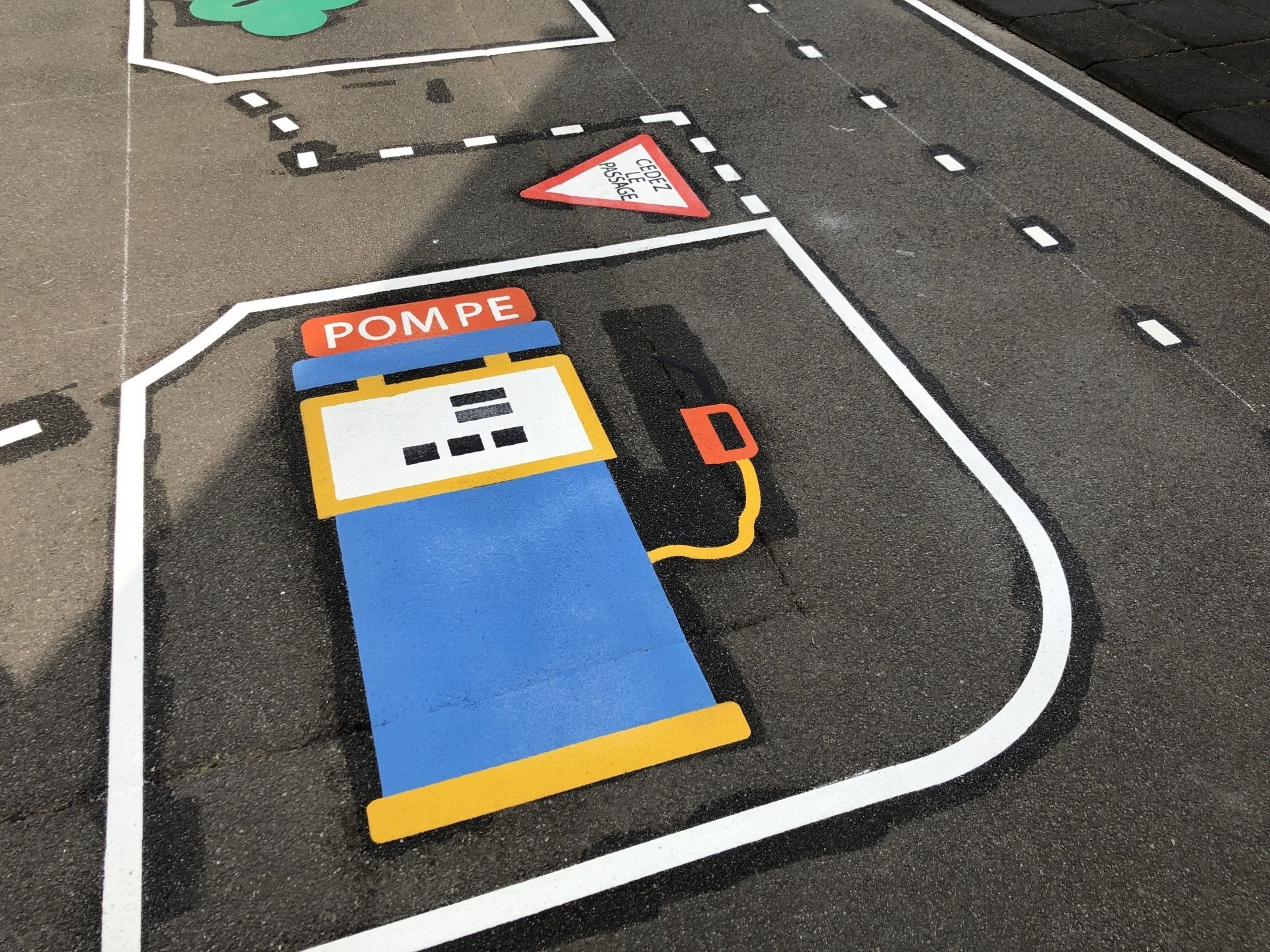 Jeux thermocollés - Pack complet circulation 8mx8m - Référence BTJTR8_6