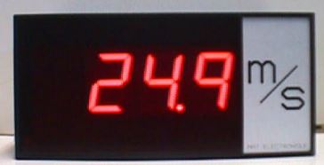 Indicateur numérique Géant, existe en plusieurs modèles standards - Capacité d'affichage de 9999 points - Série INTG_6