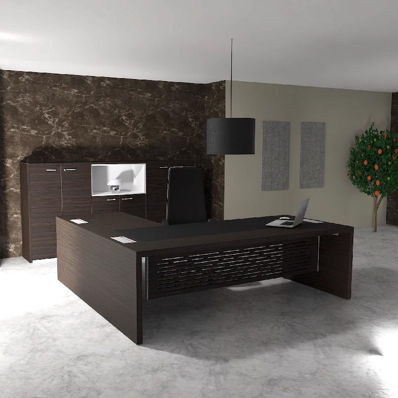 Bureau de Direction avec retour E10 - Quadrifoglio - 204, Oui, Ébène, Non_6