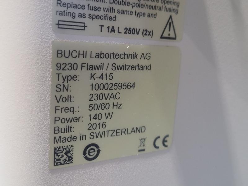 BUCHI speeddigester bloc de minéralisation K-425 + Scrubber K-415_6