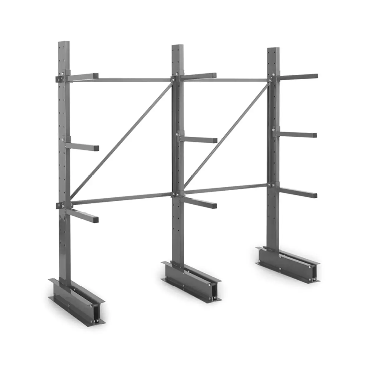 Cantilever robuste et résistant - Stockage de charges longues, légères ou mi-lourdes - 4000 kg_6