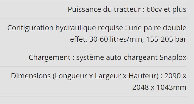 Sl360x dérouleuse à chaîne - hustler equipment -_6