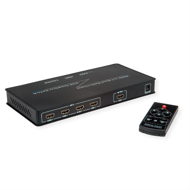 ROLINE Switch HDMI 4x1 QUAD multi vues en continu_6