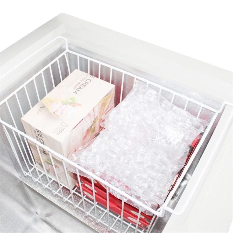 Congélateur coffre avec couvercle inox Série G 378L GP897 Polar_6