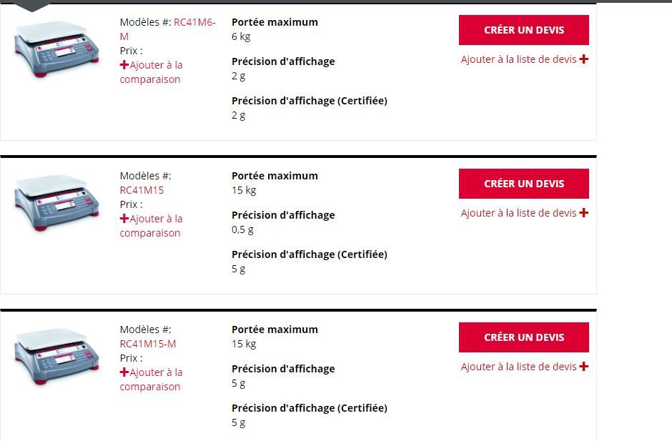 Ranger® count 4000 - balance compteuse - ohaus - haut de gamme_6