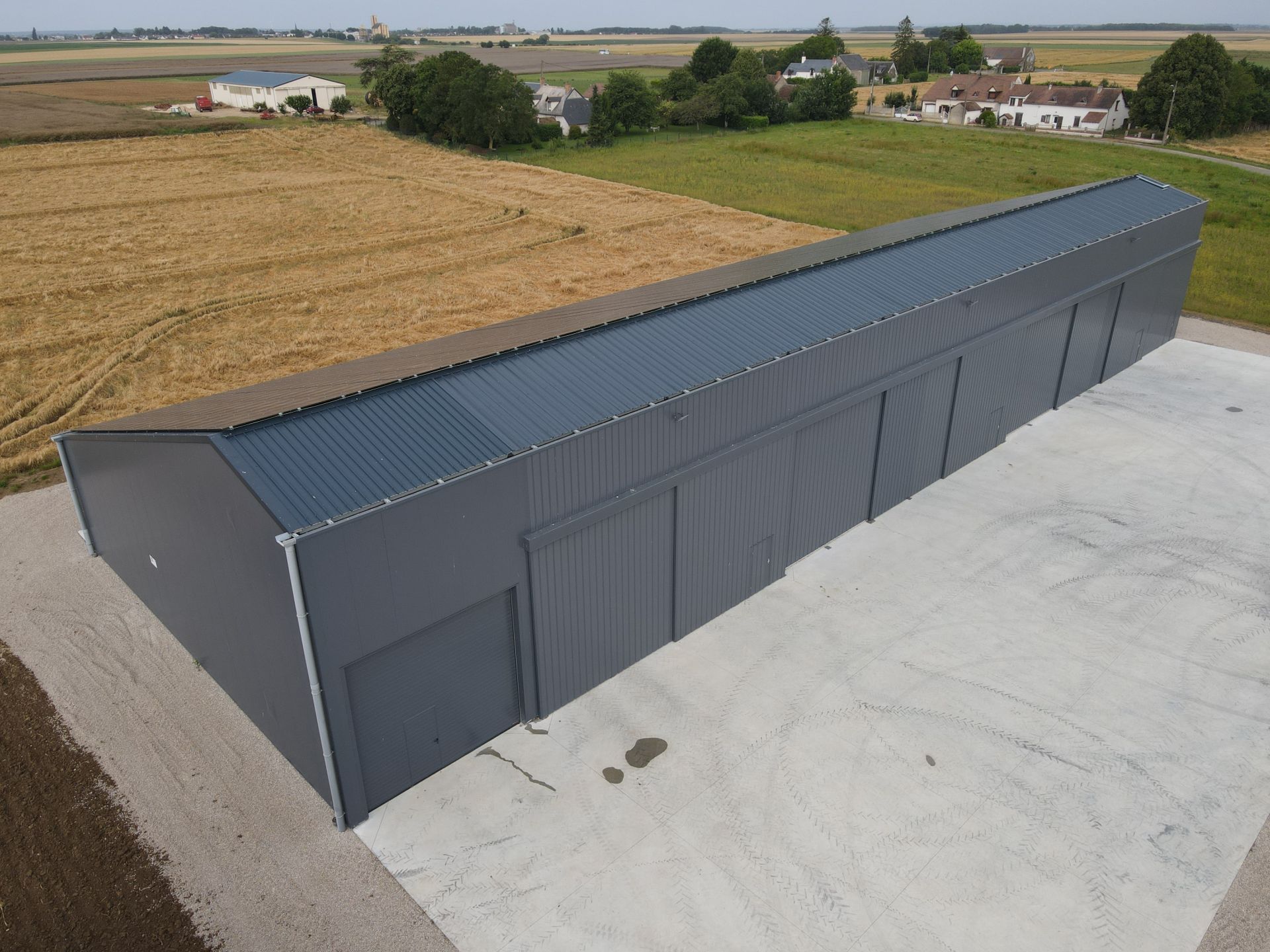 Bâtiment solaire agricole financé par un tiers investisseur