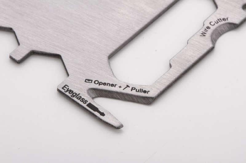 Outil multifonctions en acier inoxydable - Forme carte de crédit - 20 fonctions_6