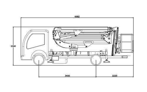 Ecoline R/RS 200 - Camion nacelle Ruthmann - 20,00 m de hauteur de travail - Compacte et économique_6