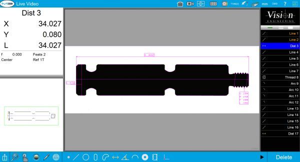 Projecteur de profil video tvm 20/30_6