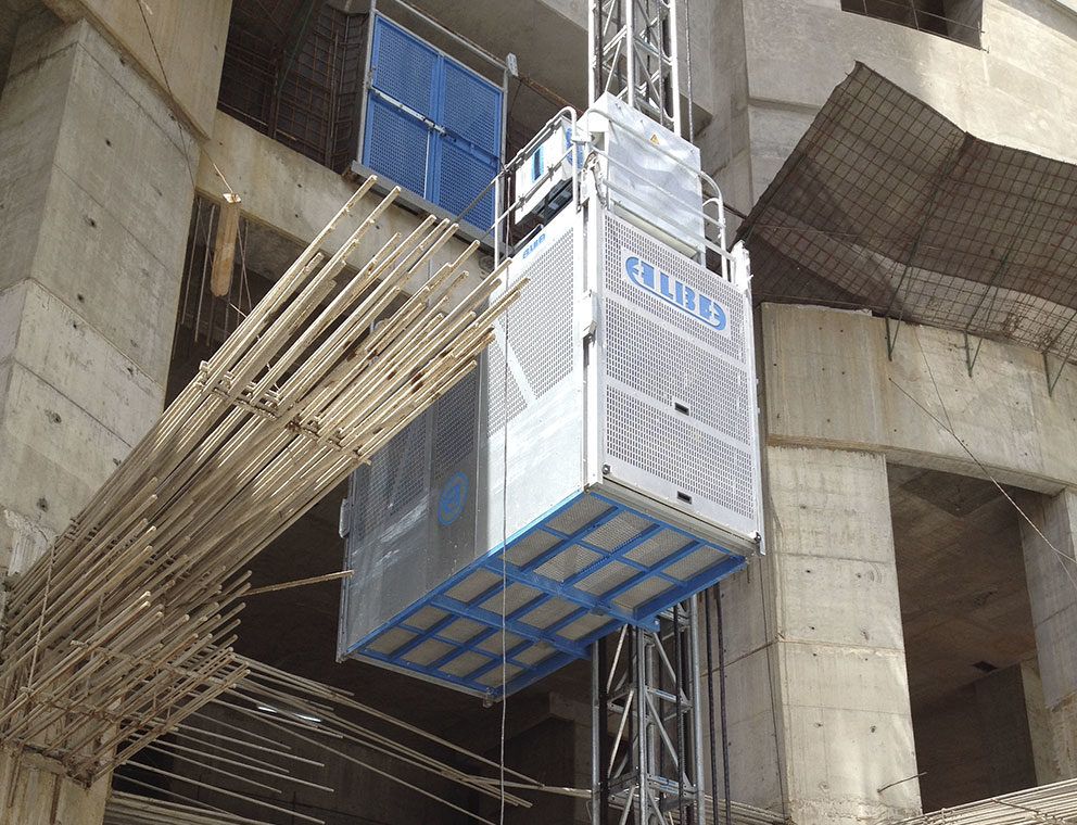 Ascenseur de chantier pour personnes et matériaux jusqu'à 2000 kg - EDC 2000_6