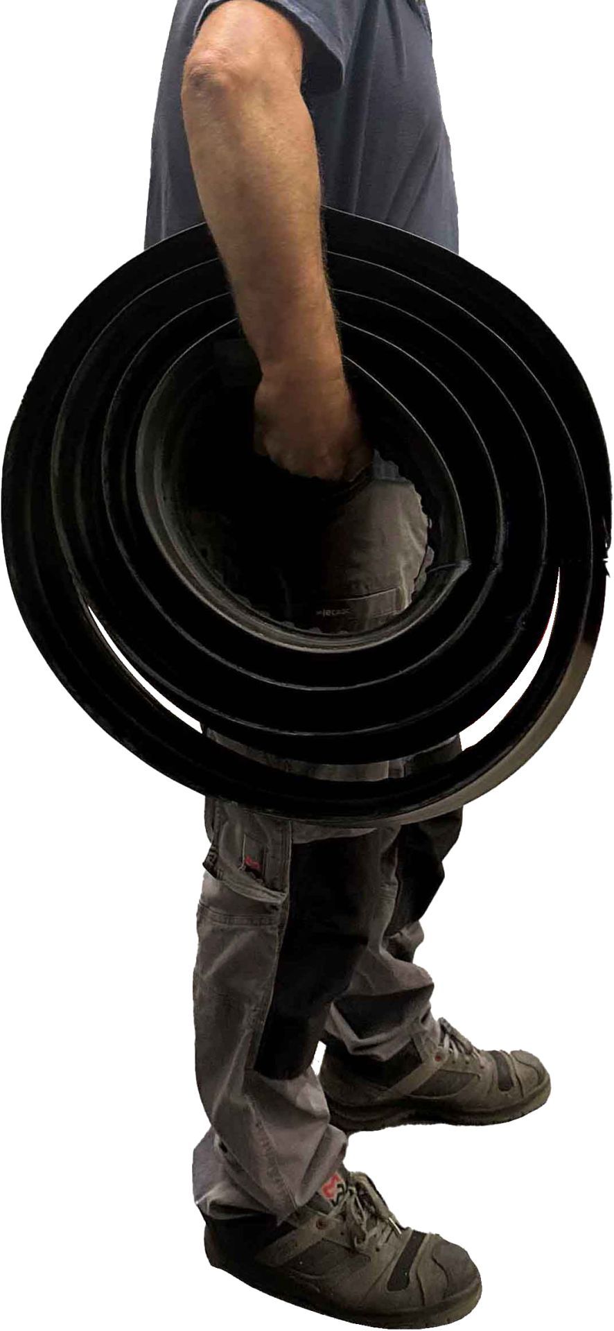 Protège câbles 1 canal - VOLGA DUO 25_6